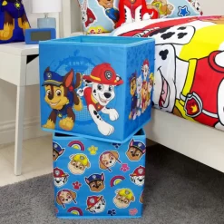 Paw Patrol Storage Box, Blue - 2 Pack