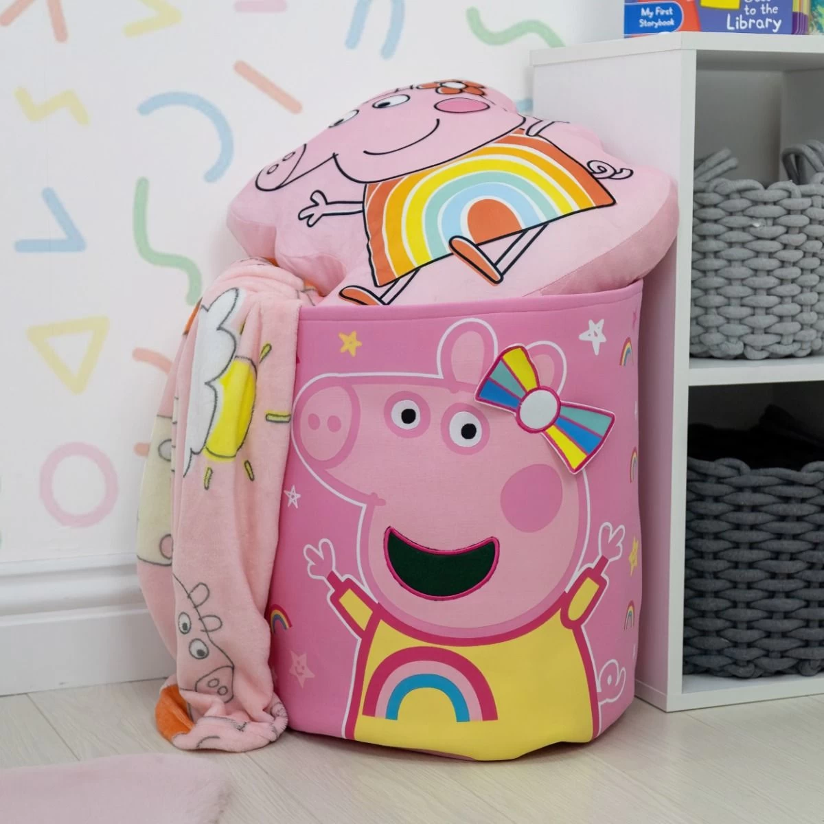 Peppa Pig Storage Tub - Multi 2 Peppa Pig Storage Tub - Multi - Image 2