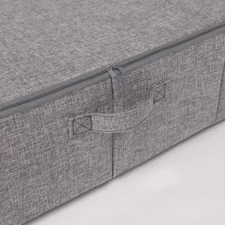 OHS Faux Linen Underbed Storage Bag, Charcoal - 2 Pack 9 OHS Faux Linen Underbed Storage Bag, Charcoal - 2 Pack -Sienna Store oastubscl 4s