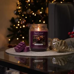 Starlytes 18oz Jar Candle - Mulled Wine -Sienna Store oaswwinbu12 02 1