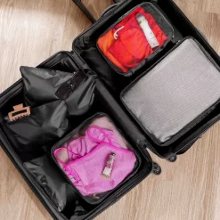 OHS Travel Packing Cube And Bags Set, Black - 10 Piece -Sienna Store oatrbag 7s 1