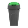 Thumbs Up 50L Slanted Recycle Bin - Green