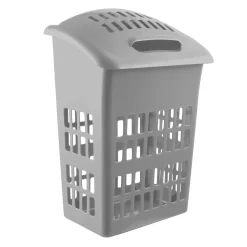 Thumbs Up Upright Laundry Basket - Grey