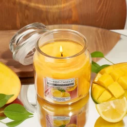 Yankee Candle Medium Jar - Mango Lemonade -Sienna Store oaycchrre 2s 1