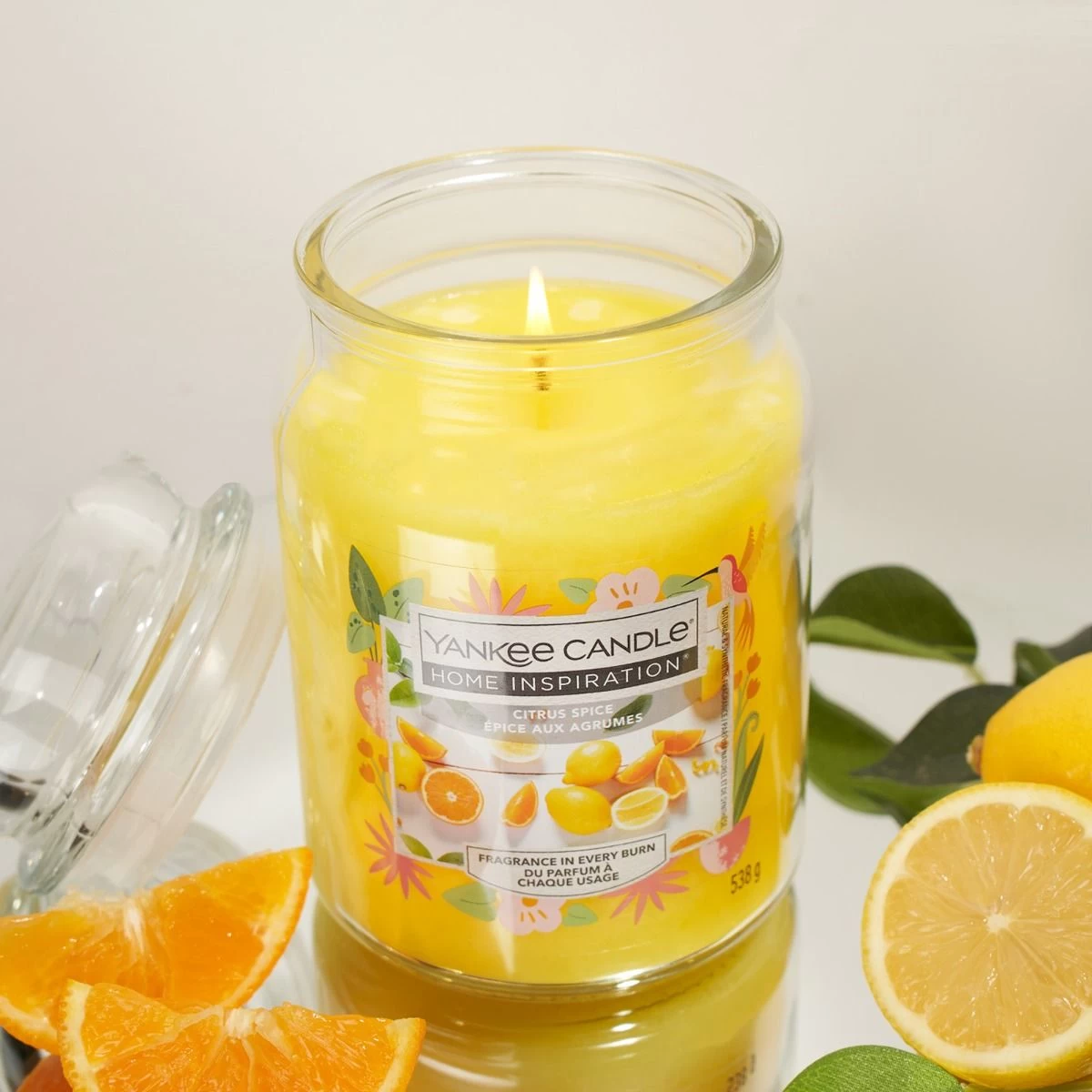 Yankee Candle Large Jar - Citrus Spice 2 Yankee Candle Large Jar - Citrus Spice - Image 2