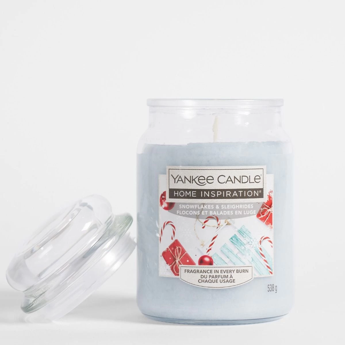 Yankee Candle Large Jar - Snowflake Sleighride 4 Yankee Candle Large Jar - Snowflake Sleighride - Image 4