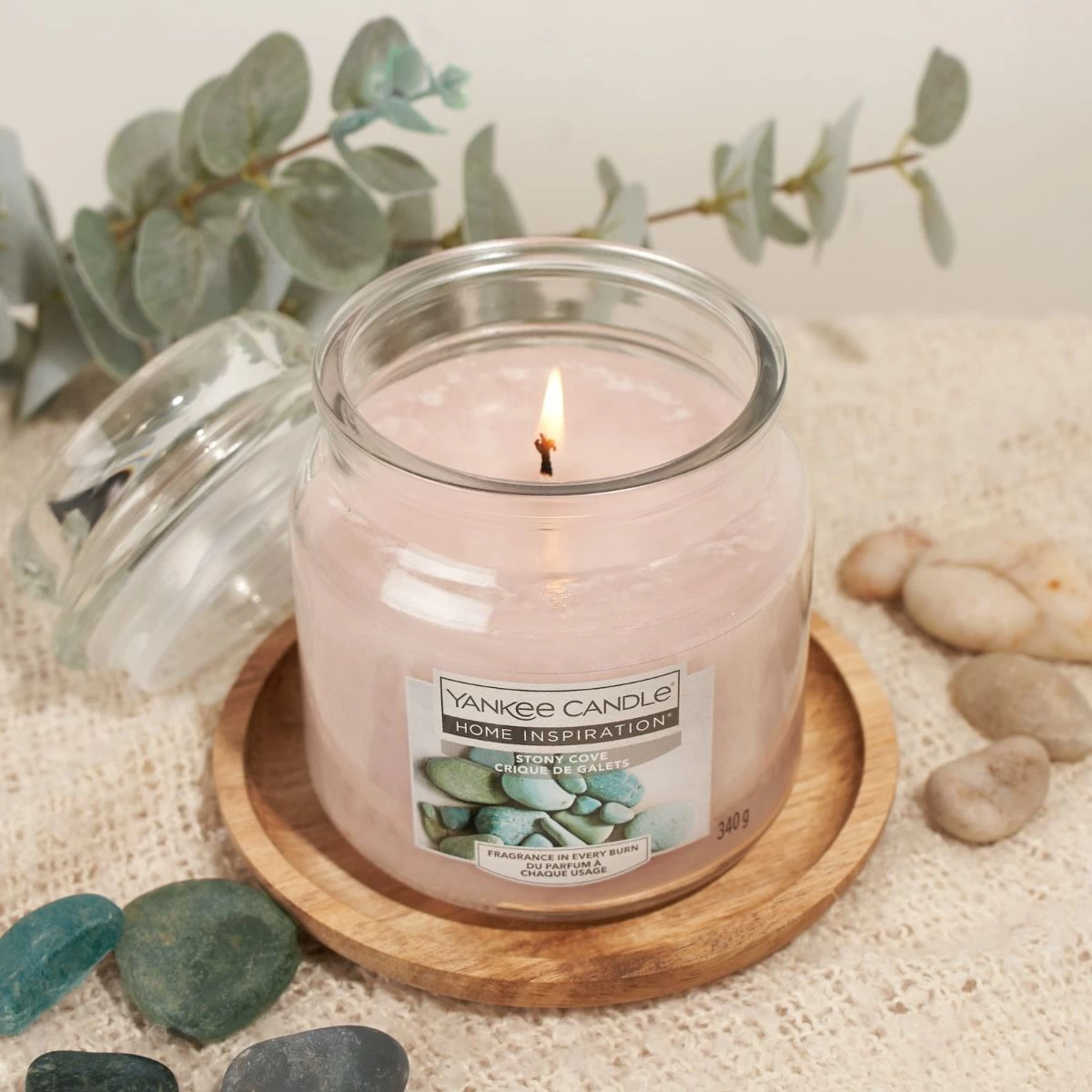 Yankee Candle Medium Jar - Stony Cove 3 Yankee Candle Medium Jar - Stony Cove - Image 3