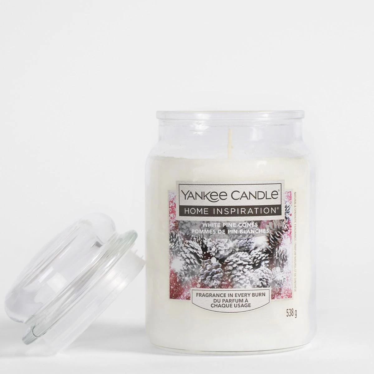 Yankee Candle Large Jar - White Pine Cones 4 Yankee Candle Large Jar - White Pine Cones - Image 4