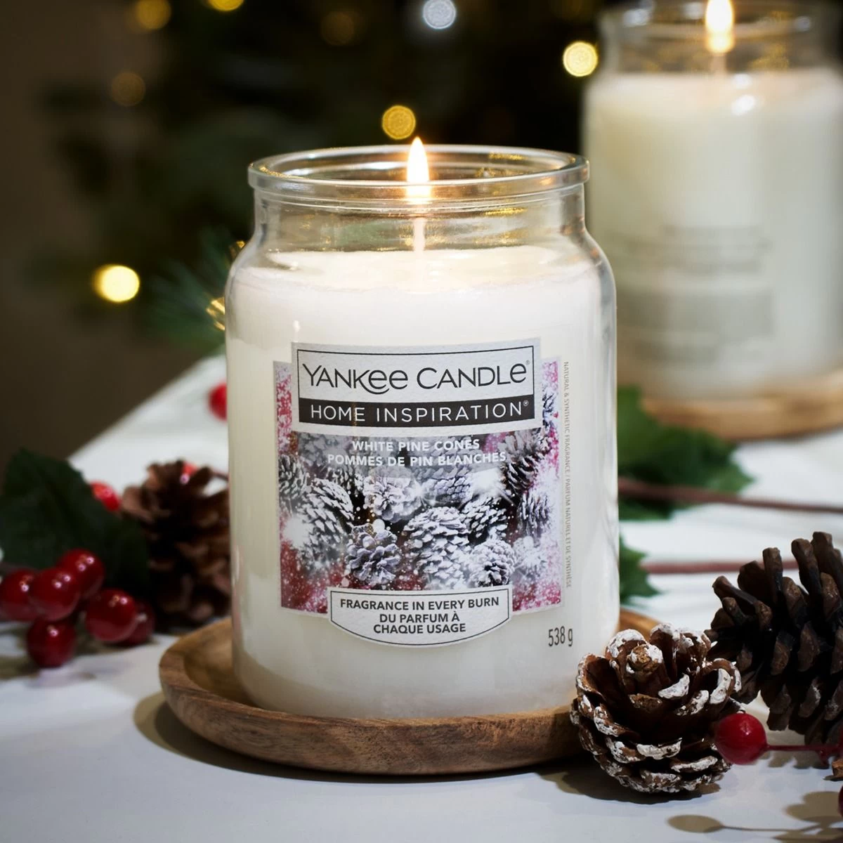 Yankee Candle Large Jar - White Pine Cones 1 Yankee Candle Large Jar - White Pine Cones