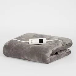 OHS Heated Over Electric Blanket - Charcoal -Sienna Store obebflccl 11s