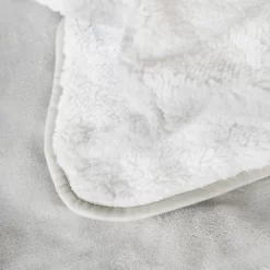 OHS Heated Sherpa Reverse Fleece Electric Over Blanket - Grey/White 13 OHS Heated Sherpa Reverse Fleece Electric Over Blanket - Grey/White -Sienna Store obebshrgy 5s