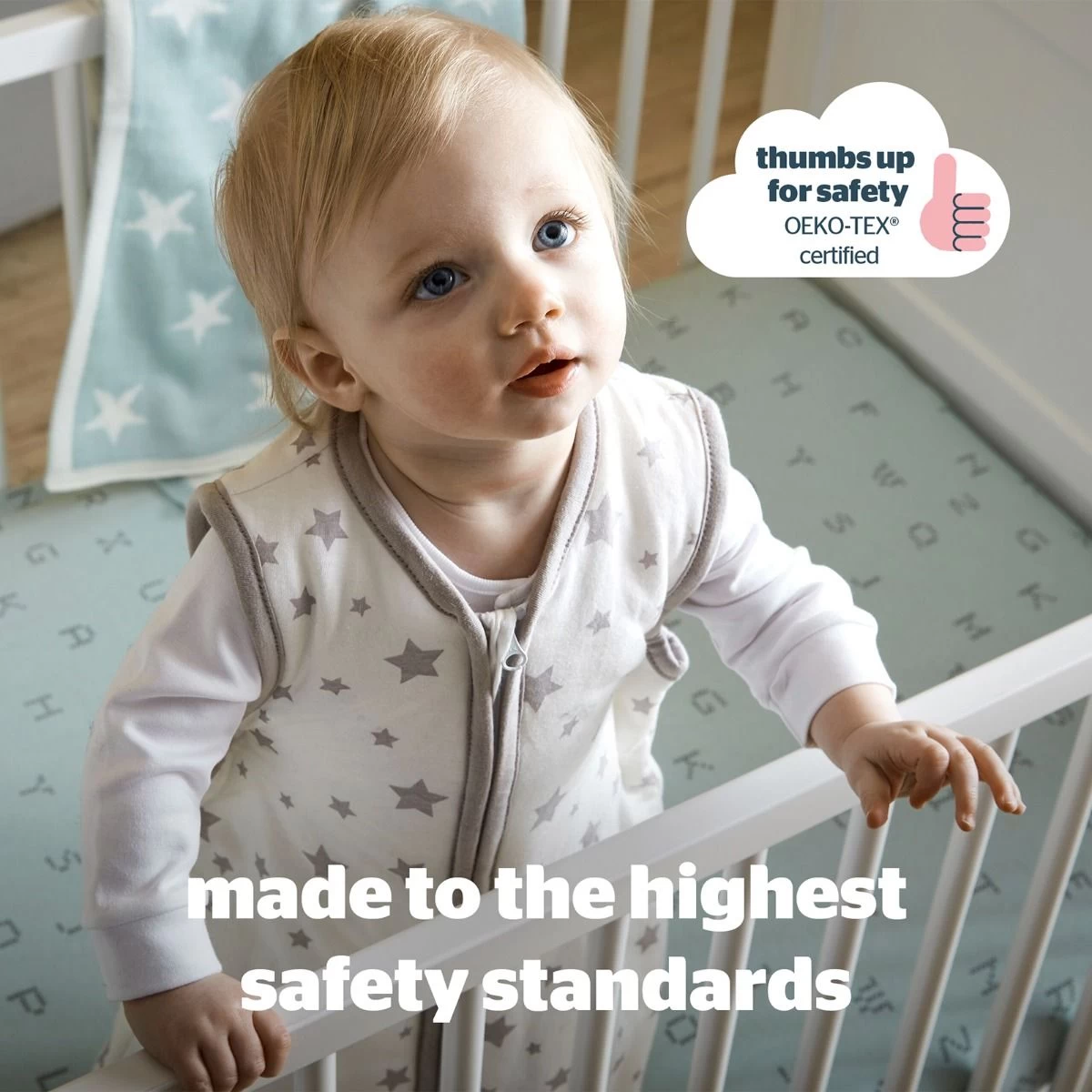 Silentnight Safe Nights 2 Pack Cellular Blanket - Grey 3 Silentnight Safe Nights 2 Pack Cellular Blanket - Grey - Image 3