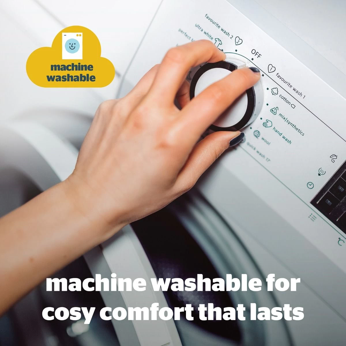 Silentnight Safe Nights 2 Pack Cellular Blanket - Grey 4 Silentnight Safe Nights 2 Pack Cellular Blanket - Grey - Image 4