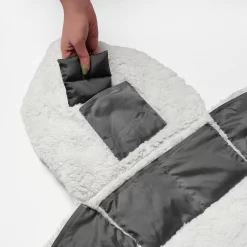 OHS Weighted Hoodie Blanket, Charcoal - Adults 2.3kg -Sienna Store obwehodcl s8 1