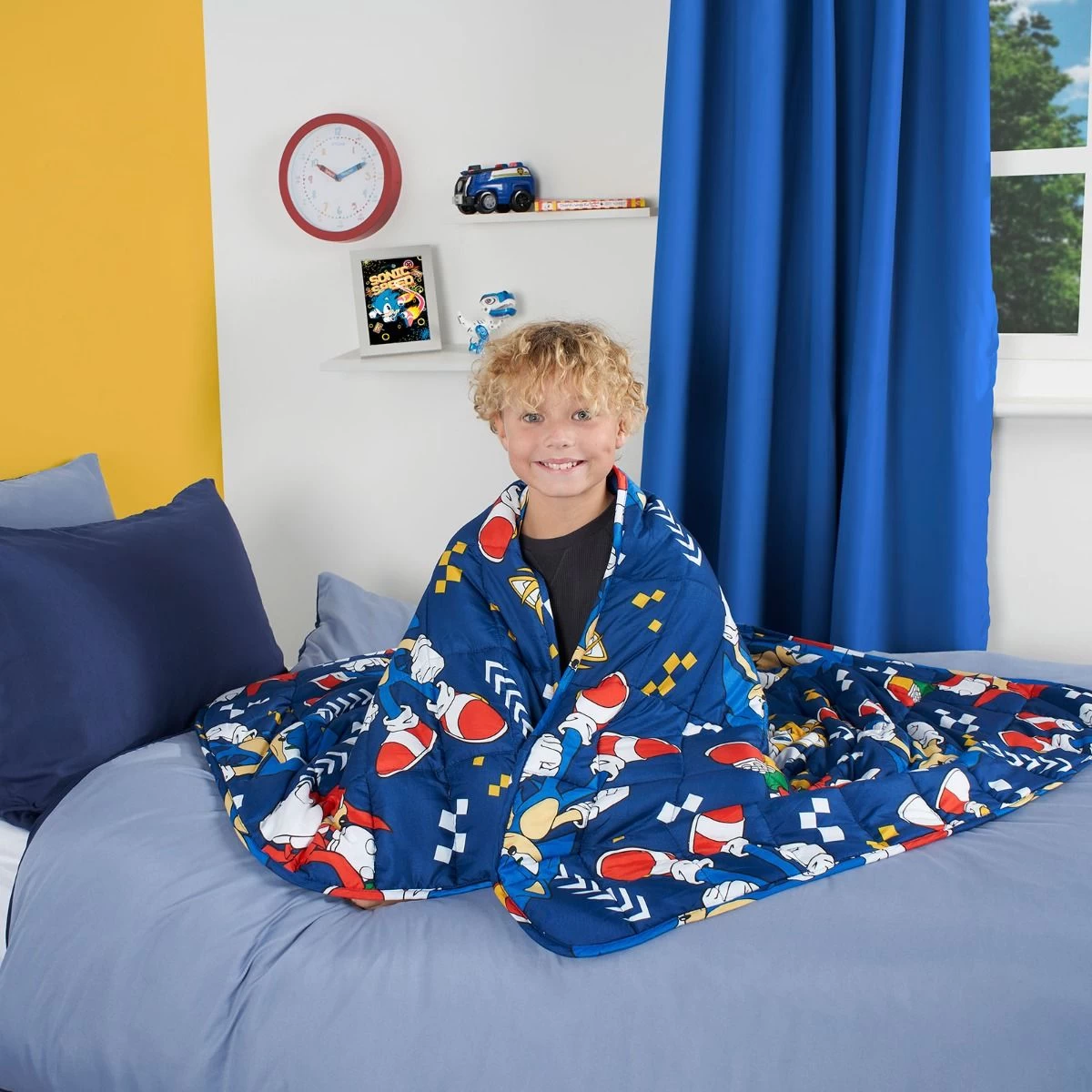 OHS Sonic Weighted Blanket - Blue 2 OHS Sonic Weighted Blanket - Blue - Image 2