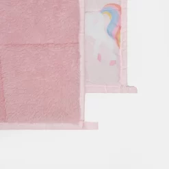 OHS Kids Teddy Fleece Unicorn Weighted Blanket - Blush 12 OHS Kids Teddy Fleece Unicorn Weighted Blanket - Blush -Sienna Store obweunibl 6s