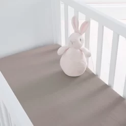 Silentnight Safe Nights 2 Pack Fitted Sheet, Cot Bed - Grey