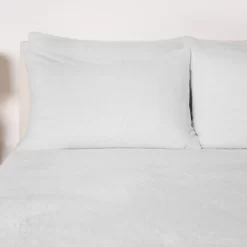 OHS 4 Pack Teddy Fleece Pillowcases - Grey -Sienna Store odpctedgy 3s