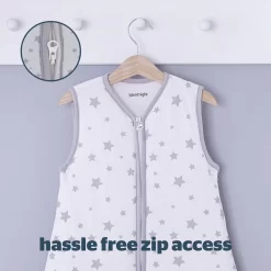Silentnight Safe Nights Baby Sleeping Bag - Grey 8 Silentnight Safe Nights Baby Sleeping Bag - Grey -Sienna Store odsbctngy06 4 1