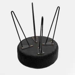 OHS Boucle Hairpin Stool - Black -Sienna Store ofchboubk 5s