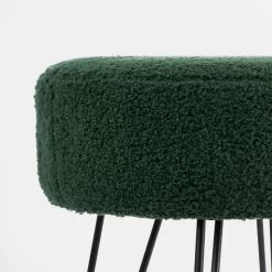 OHS Boucle Hairpin Stool - Forest Green -Sienna Store ofchboufg 3s