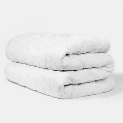 Dreamland Breathable Mattress Topper, White