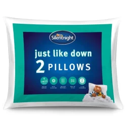 Silentnight Just Like Down Pillows - 2 Pack