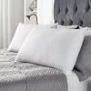 Downland Waffle Embossed Thermal Quilted Pillows - White