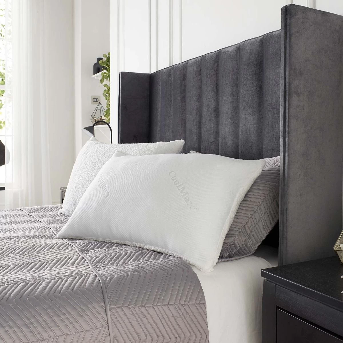 Downland Warm & Cool Pillow - White 2 Downland Warm & Cool Pillow - White - Image 2