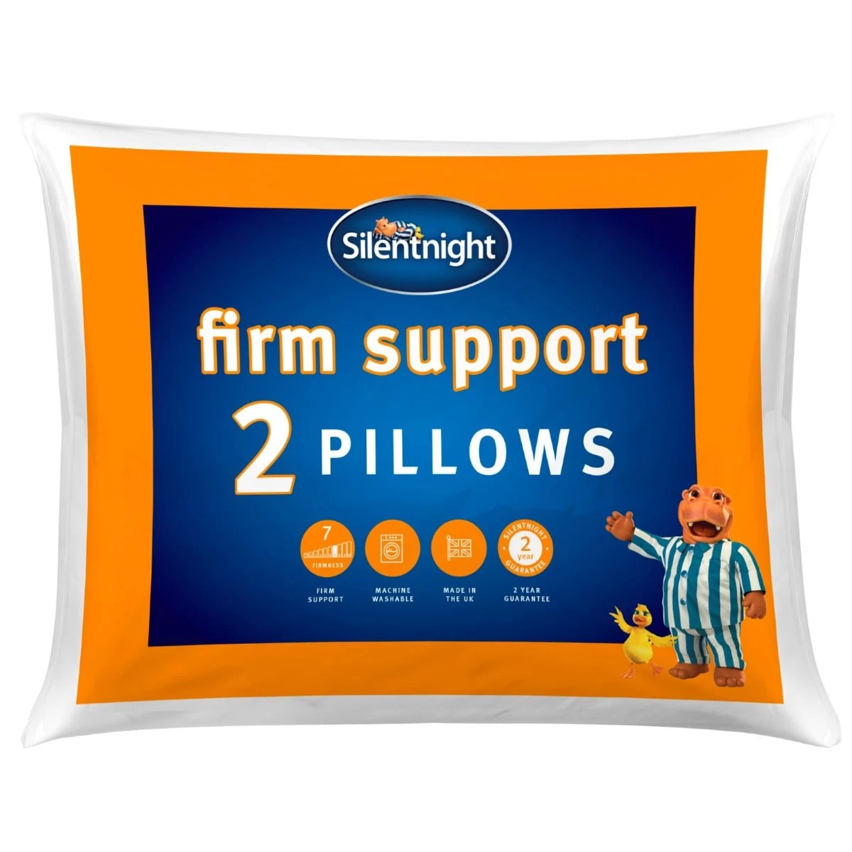 Silentnight Firm Support Pillows - 2 Pack 1 Silentnight Firm Support Pillows - 2 Pack