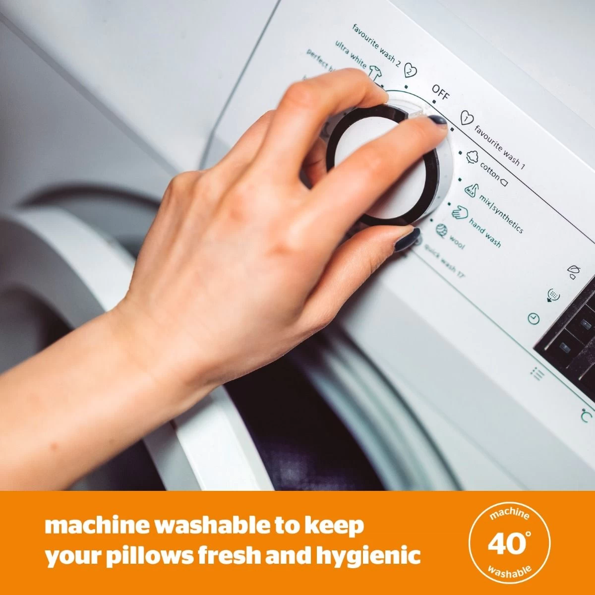 Silentnight Firm Support Pillows - 2 Pack 8 Silentnight Firm Support Pillows - 2 Pack - Image 8