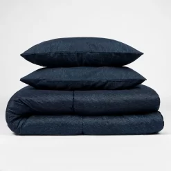 OHS Coverless 10.5 Duvet With Pillowcase - Navy -Sienna Store ofmfcovnv02 1s