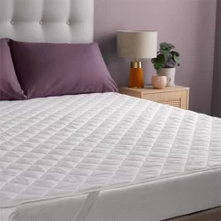 Silentnight Like Down Mattress Protector, White - Double