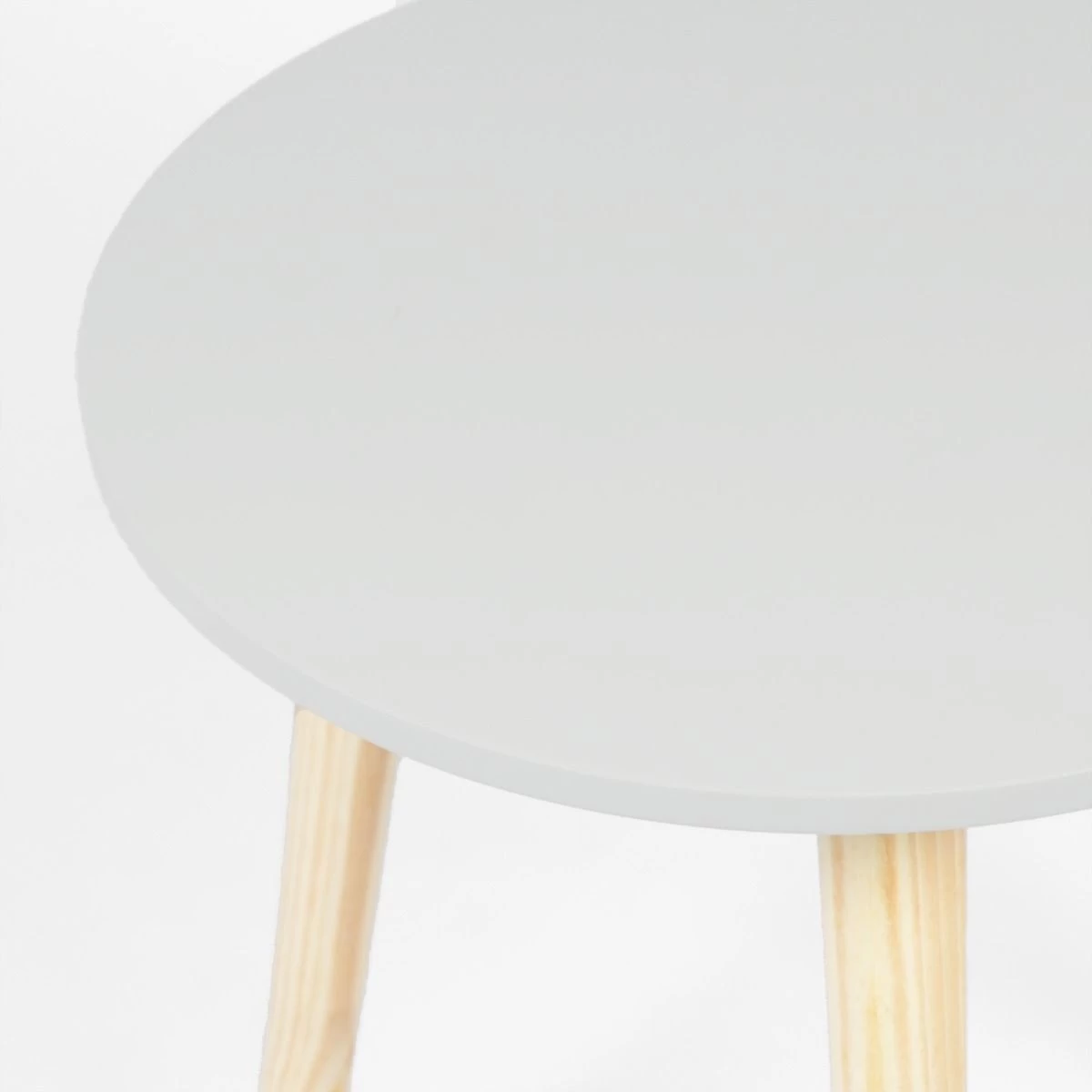 OHS Round Side Table - Grey 3 OHS Round Side Table - Grey - Image 3