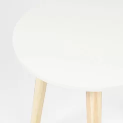 OHS Round Side Table - White -Sienna Store oftawoow 2s