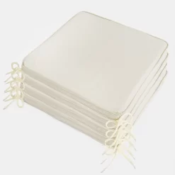 OHS Water Resistant Memory Foam Seat Pads - Beige -Sienna Store omemfspbg 2s 2