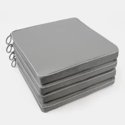 OHS Water Resistant Memory Foam Seat Pads - Grey -Sienna Store omemfspgy 3s 2