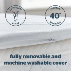 Silentnight Impress 2.5cm Memory Foam Mattress Topper -Sienna Store omemt05wh01 5