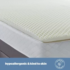 Silentnight 5cm Orthopaedic Mattress Topper -Sienna Store oortt05wh01 5