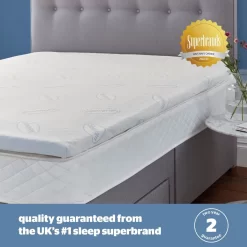 Silentnight 5cm Orthopaedic Mattress Topper -Sienna Store oortt05wh01 8