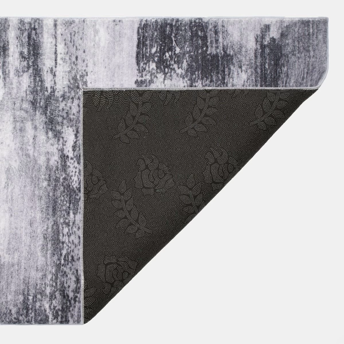 OHS Abstract Flat Rug - Grey 4 OHS Abstract Flat Rug - Grey - Image 4