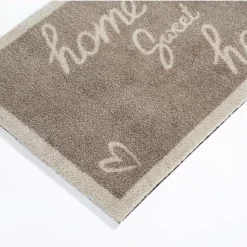 OHS Printed 'Home Sweet Home' Washable Doormat, Grey - 40 X 70cm -Sienna Store ordmwhmgy 3s 3