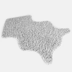 OHS Curly Sheepskin Faux Fur Rug, Silver - 60 X 90cm 9 OHS Curly Sheepskin Faux Fur Rug, Silver - 60 X 90cm -Sienna Store orshcrlsi 2s