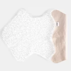 OHS Curly Sheepskin Faux Fur Rug, White - 60 X 90cm -Sienna Store orshcrlwh 2s 1