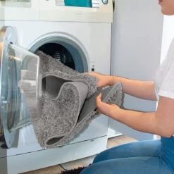 OHS Washable Shaggy Rug - Silver -Sienna Store orwsrppsi 8