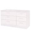 Ottawa 3+3 Chest Of Drawers - White