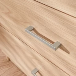 Panama 3 Piece Bedroom Furniture Set - Oak -Sienna Store pan3pcoak panama 3pcset 3drwchest oak dtl 04