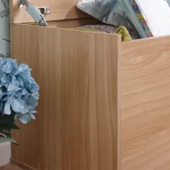 Panama Ottoman Storage Box - Oak -Sienna Store panosboak 05