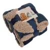 Brentfords Sherpa Soft Pet Blanket, Blue - 75 X 110cm