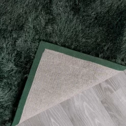 Sienna Shaggy Rug 5cm Pile - Forest Green -Sienna Store rugfg 6s